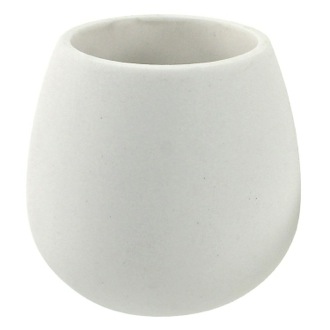 Toothbrush Holder Toothbrush Holder Made From Thermoplastic Resins and Stone In White Finish Gedy OP98-02